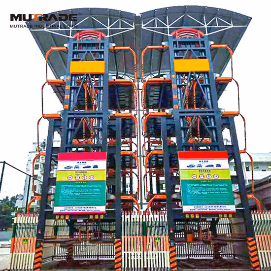 Одобренная CE полуавтоматическая система роторного штабелеукладчика