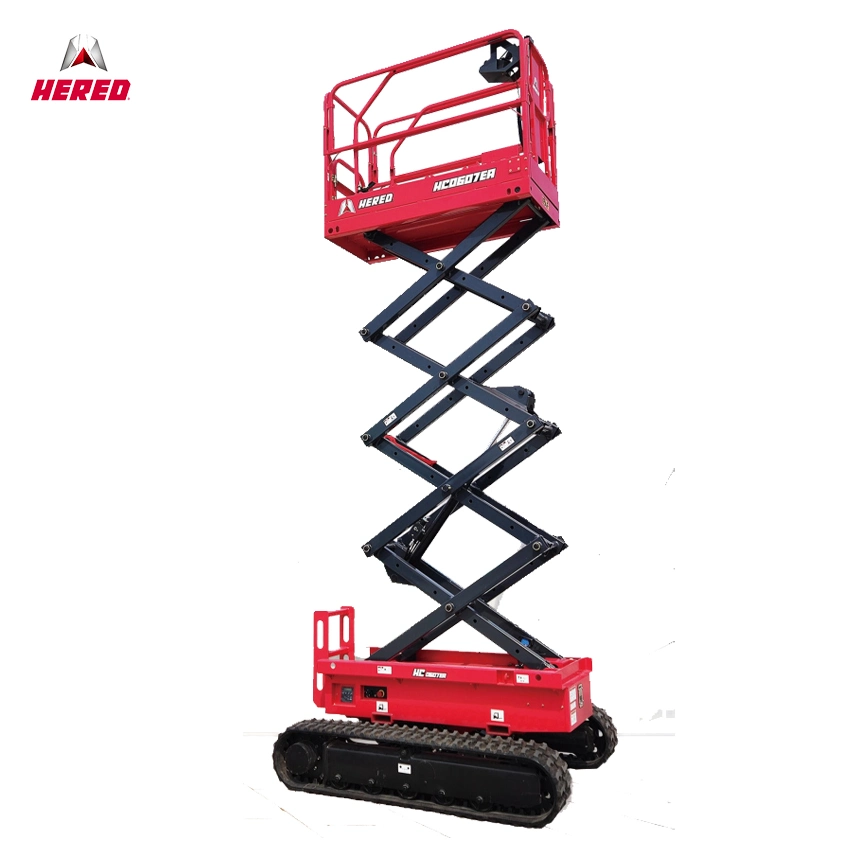 Building Construction Electric Scissor Lift Auto Electric Lifting Equipment Man Lift